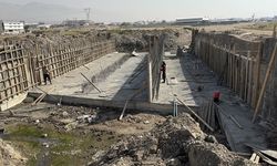 Güney Bağlantı Yolu’nun Yeni Güzergâhında Sanat Yapılarının İnşası Sürüyor