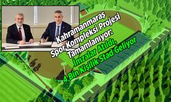 Kahramanmaraş Spor Kompleksi Projesi Tamamlanıyor: İmzalar Atıldı, 4 Bin Kişilik Stad Geliyor