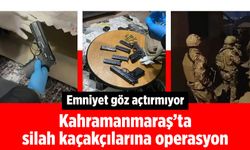 Kahramanmaraş’ta Silah Kaçakçılarına Operasyon: 3 Kişi Tutuklandı