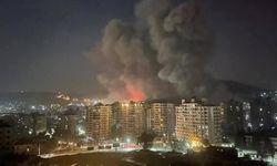 Suriye’de yaşanan patlamalar ve yükselen alevler Mardin’den görüntülendi