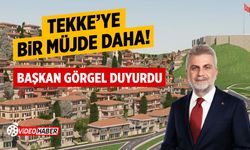 Tekke’ye bir müjde daha! Başkan Görgel duyurdu...