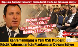 KMTSO Başkanı Buluntu'dan ekonomik seferberlik vurgusu: “Daha güçlü bir Kahramanmaraş’ı hep birlikte inşa edeceğiz”