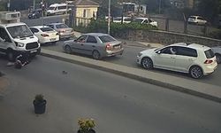 Yolun karşısına geçmeye çalışan kadının üzerinden kamyonet geçti
