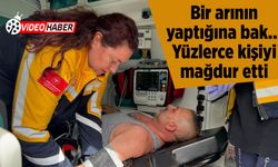 Bir arının yaptığına bak...Yüzlerce kişiyi mağdur etti