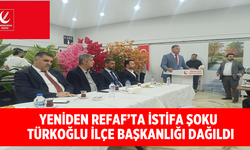 Yeniden Refah’ta İstifa Şoku: Türkoğlu İlçe Başkanlığı Dağıldı