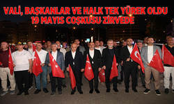 Vali, Başkanlar ve Halk Tek Yürek Oldu: 19 Mayıs Coşkusu Zirvede