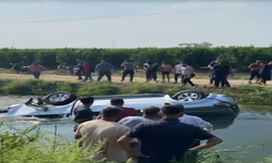 Kanala devrilen pikap, baba ve iki kızına mezar oldu