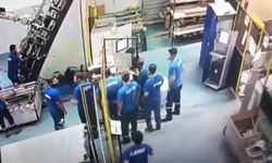 Arızalı Makine İşçinin Sırtına Saplandı