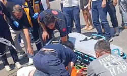 Feci kaza anı güvenlik kamerasına yansıdı