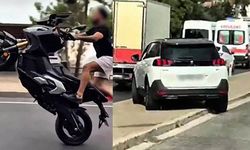 Kuralları Hiçe Sayan Motosiklet Sürücüsüne Ceza Yağdı