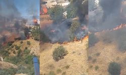 Kahramanmaraş’taki Lojman Yangını Otluk Alanlara Sıçradı