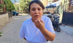 Kaçan şahsı yakalamak isteyen kadın yumruklandı