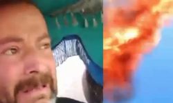 Afşin’de Belediyenin önünde kendini Yakan 5 çocuk babası ağır yaralı