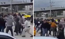Bursa’da orta çağ savaşı gibi kavga! Kask miğfer, sopa kılıç oldu