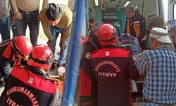 Kahramanmaraş'ta iş kazası! Hasyaneye kaldırıldı