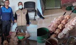 Zabıta ekiplerinin ‘Leş kokusu var’ dediği dönercide mide bulandıran görüntü