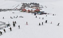 Kar manzarası, adrenalin ve aile keyfi: Yedikuyular