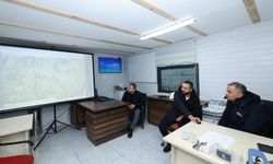 Başkan Toptaş karla mücadelenin aralıksız sürdüğünü açıkladı!