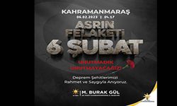 “04.17’yi Unutmadık” Kahramanmaraş için duygusal mesaj