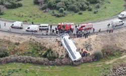 Kuzey Çevreyolu’nda korkunç kaza: Otobüs 90 metre sürüklendi