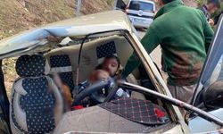 Kahramanmaraş’ta yamaçtan kopan kaya aileyi vurdu: 2’si ağır 4 yaralı