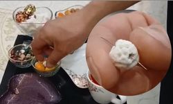 Ailenin dikkati facianın önüne çeçti: Leblebiden metal çıktı