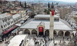 Kahramanmaraş'ta asırlık Ulu Cami yeniden cemaatle buluştu