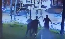 Bursa'da motosikletlinin metrelerce sürüklendiği feci kaza kamerada