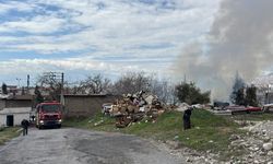 Kahramanmaraş’ta iş yeri alevler içinde kaldı!