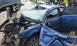 Kahramanmaraş'ta trafik kazası: 1 yaralı