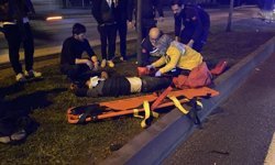 Mesajı okuyamadı kazayı yaşadı