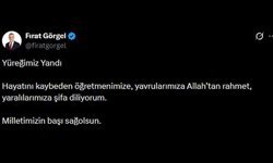 Başkan Görgel, “Yüreğimiz yandı, milletimizin başı sağ olsun”
