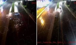 Malatya’da kontrolden çıkan araç refüje çarptı