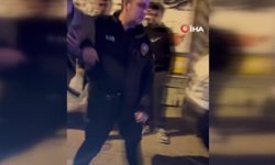 Tekirdağ'da taksiciye sinirlenen yaya çılgına döndü!