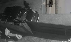 Adana’da kasklı saldırgan dehşeti! Eve tüfekle kurşun yağdırdı