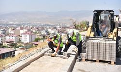 Ballıca’nın çehresi değişti! Kilit parke ve merdiven çalışmaları tamamlandı