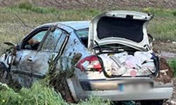 Kaygan yol faciası: Alaca’da otomobil takla attı 2’si çocuk 5 yaralı