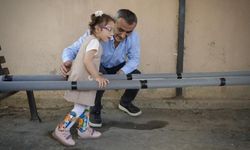 Parka götüremiyorum çocukları görüyor ‘BABA BEN DE KOŞACAĞIM’ Diyor
