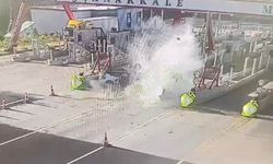 Tekirdağ'da gişelerde otomobil bariyere çarptı: 1 ölü, 1 yaralı