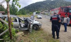 Kahramanmaraş'ta trafik kazası: 1 yaralı