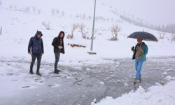 Kahramanmaraş’ta mayıs ayında kar sürprizi