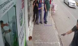 Hatay’da  silahla döviz bürosunu basan husumetlisine karşı boğuşarak hayatta kalmayı başardı