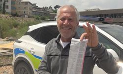 Hatay'da ilk kez ceza yiyen sürücü polis ekiplerini tebrik etti