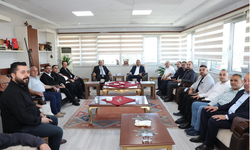 KMTSO’dan KMESOB Başkanı Ahmet Kuybu’ya hayırlı olsun ziyareti