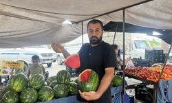 Karpuza vurup seçmek eskide kaldı: İyi karpuzun sırrı sapında gizli