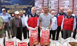 Kahramanmaraş'ta çiftçiye 47 ton soya tohumu desteği