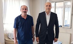 Mustafa Akpınar'dan Mustafa Karaaslan'a ziyaret