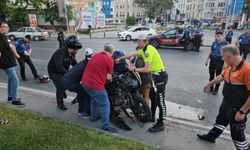 Vatan Caddesi'nde 3 motosiklet birbirine girdi: 1'i ağır 5 yaralı