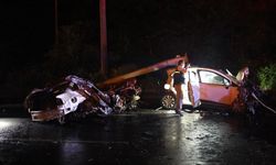 Karadeniz Sahil Yolu'nda feci kaza: 3 araç birbirine girdi
