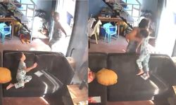 Filipinler'deki 7.8'lik depremde yürekleri dağlayan görüntü: Yaşlı kadın torununa siper oldu!